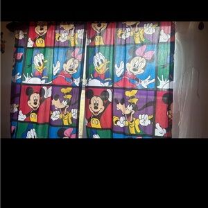 Disney Colorful Character Curtains